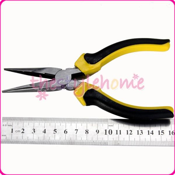 16.3cm Long Nose Plier Wire Cutter Beading Jewelry Tool  