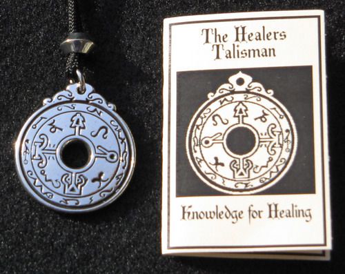 HEALERS TALISMAN AMULET PENDANT shaman wicca witch  