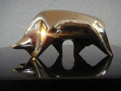 Bronze by Jose Fernandez The Bull Toro Sculpture Signed & Numbered 