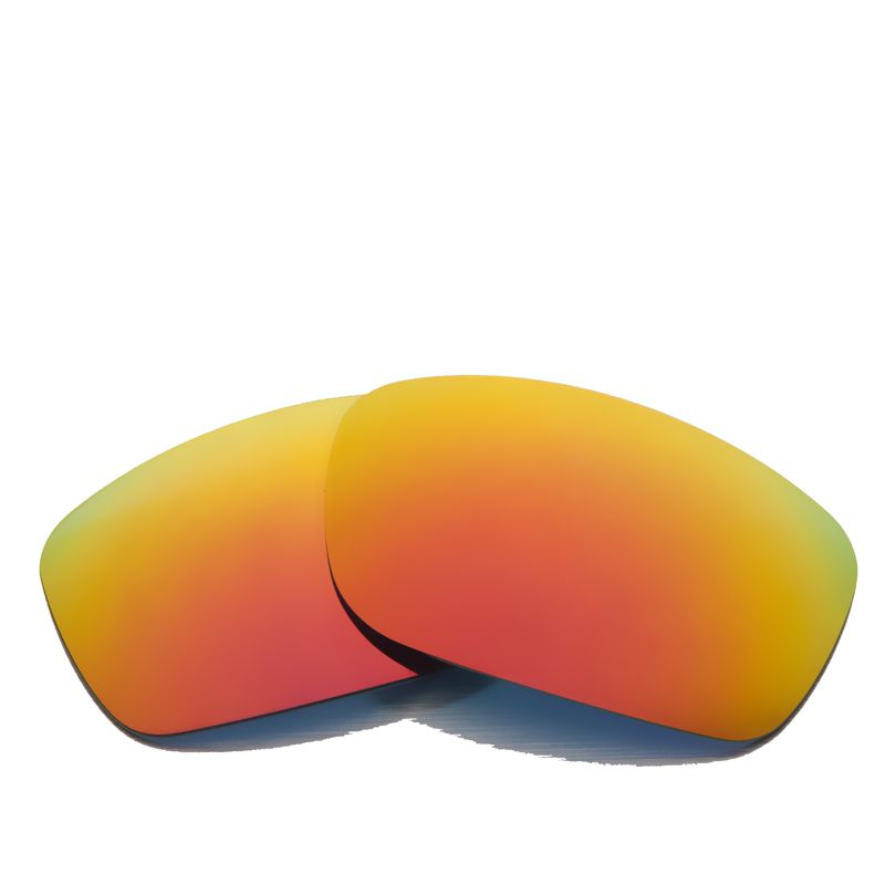 New Walleva Polarized Fire Red Lenses For Oakley Fives Squared  