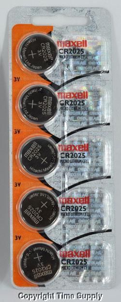 original maxell 2025 CR 2025 Lithium 3V Battery  