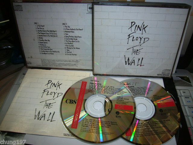 PINK FLOYD THE WALL 1979 AUSTRALIA VERSION 2 CD  