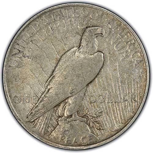 1934 P VF++ Peace Dollar in Eagle Coin Holder     