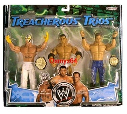 WWE Treacherous Trios Rey Mysterio Batista Chris Benoit  