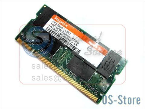 Hynix DDR1 DRAM RAM PC 2700S 333 1GB Sodimm Laptop  